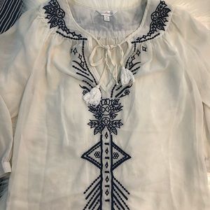 🌟Women’s Sheer Tunic Charming Charlie